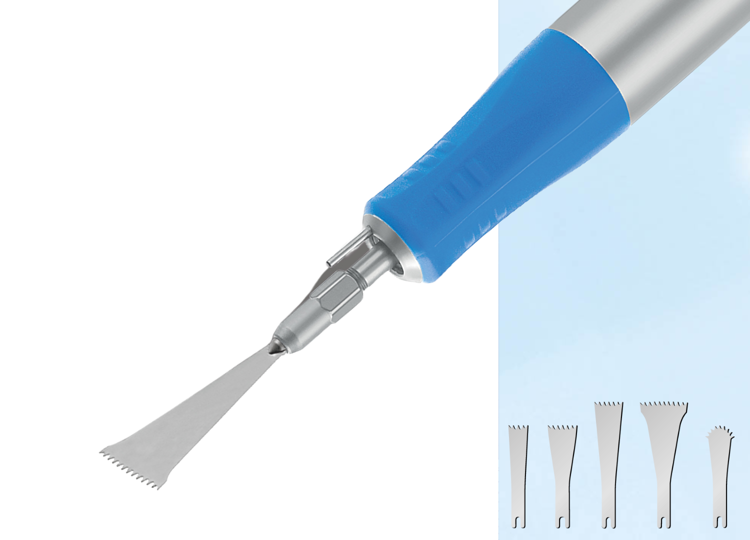 Micro oscillating saw